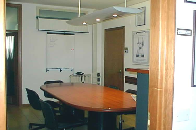 Sala riunioni sede di San Sisto (PG) 1990 - 2001