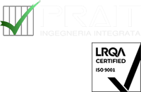 Logo PR.A.IT. con certificazione ISO9001